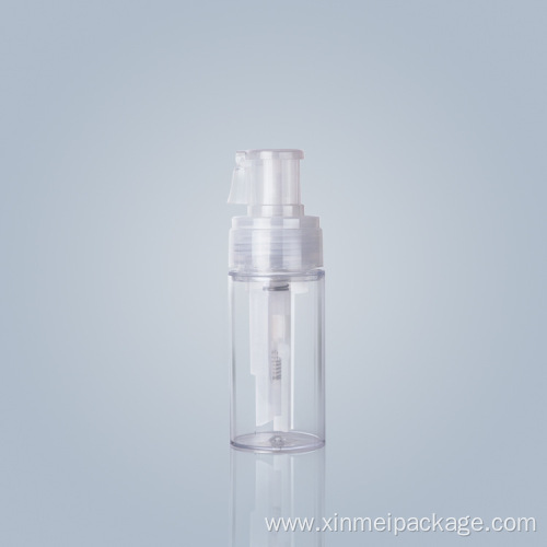 110ml transparent plastic fine mist powder spray bottle